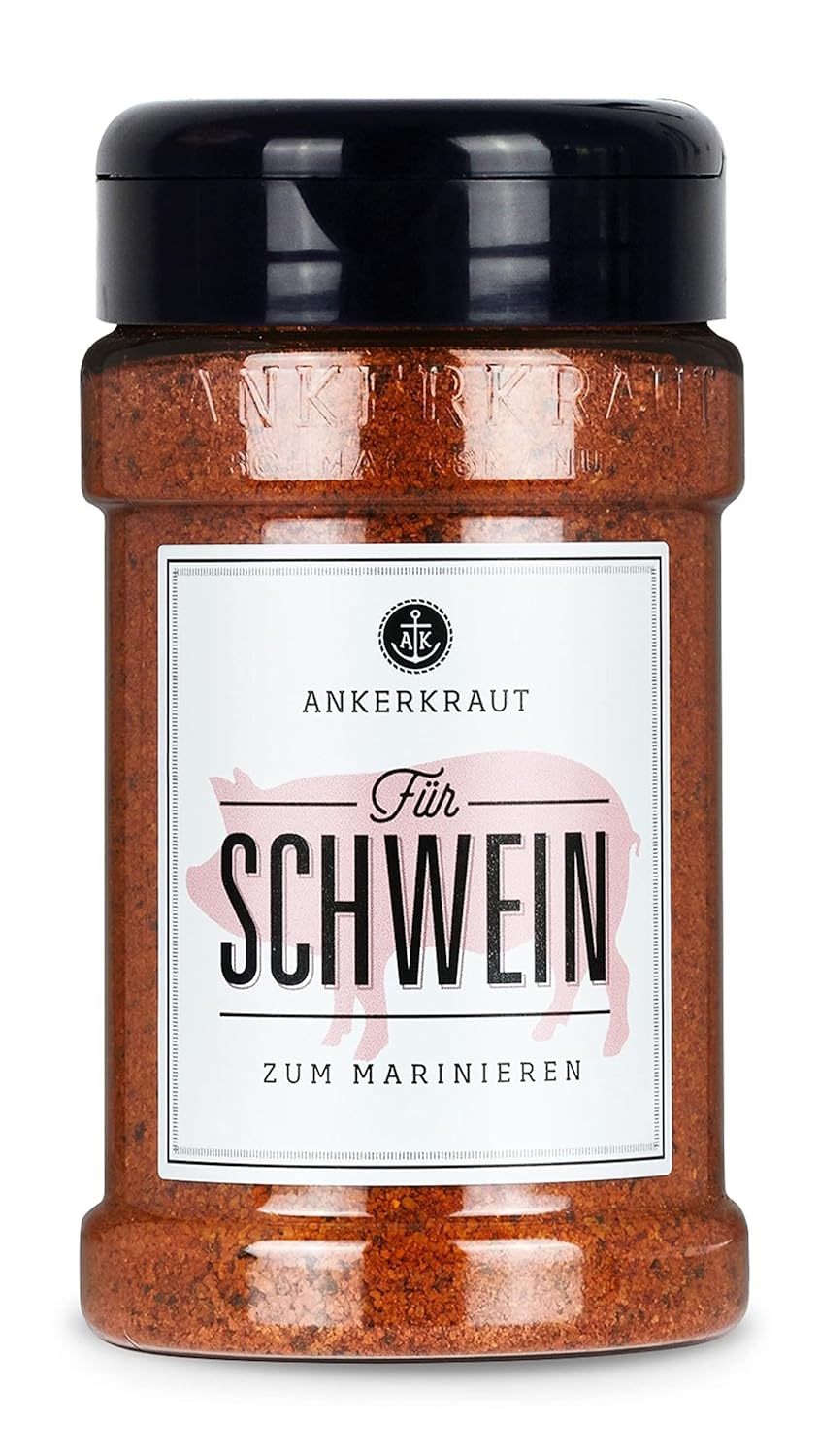 Ankerkraut 'Einfach Grillen' Set, 6 Gewürze Streuer im Bundle, BBQ Gewürz Allrounder für Rind, Geflü