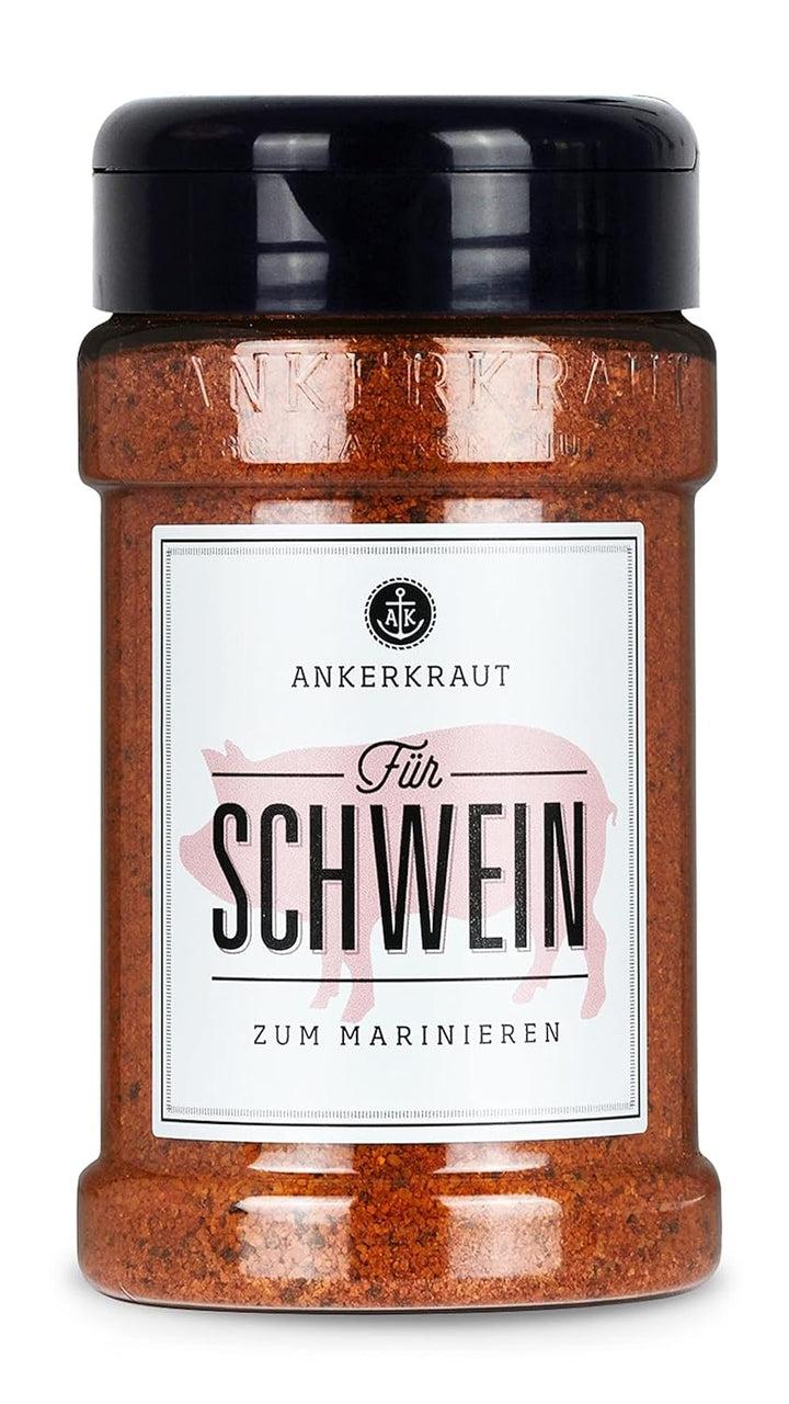 Ankerkraut 'Einfach Grillen' Set, 6 Gewürze Streuer im Bundle, BBQ Gewürz Allrounder für Rind, Geflü