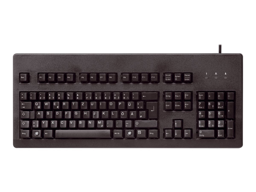 CHERRY G80-3000, Deutsches Layout, QWERTZ Tastatur, kabelgebundene Tastatur, mechanische Tastatur, C