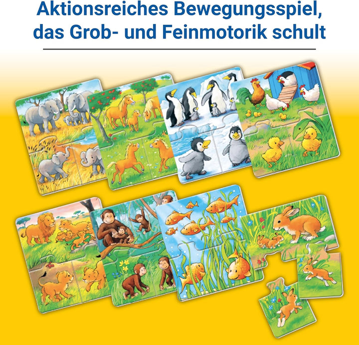 Ravensburger 24735 - Hase hüpf! - Bewegungsspiel für die Kleinen - Spiel für Kinder ab 2 Jahren, Spi
