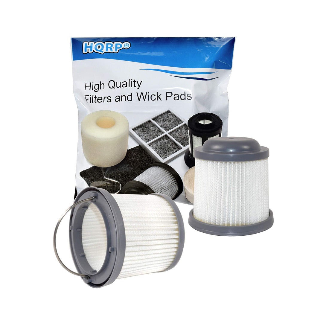 HQRP 2-pack Filter kompatibel mit Black & Decker DUSTBUSTER VF90 / 90552433 / N566707 passt PV1225N