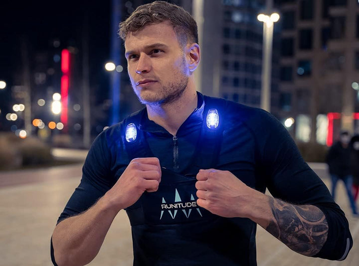 RUNITUDE Laufweste Handytasche Joggen Handyhalterung | Laufen Handy Brusttasche Running Weste V1 | P