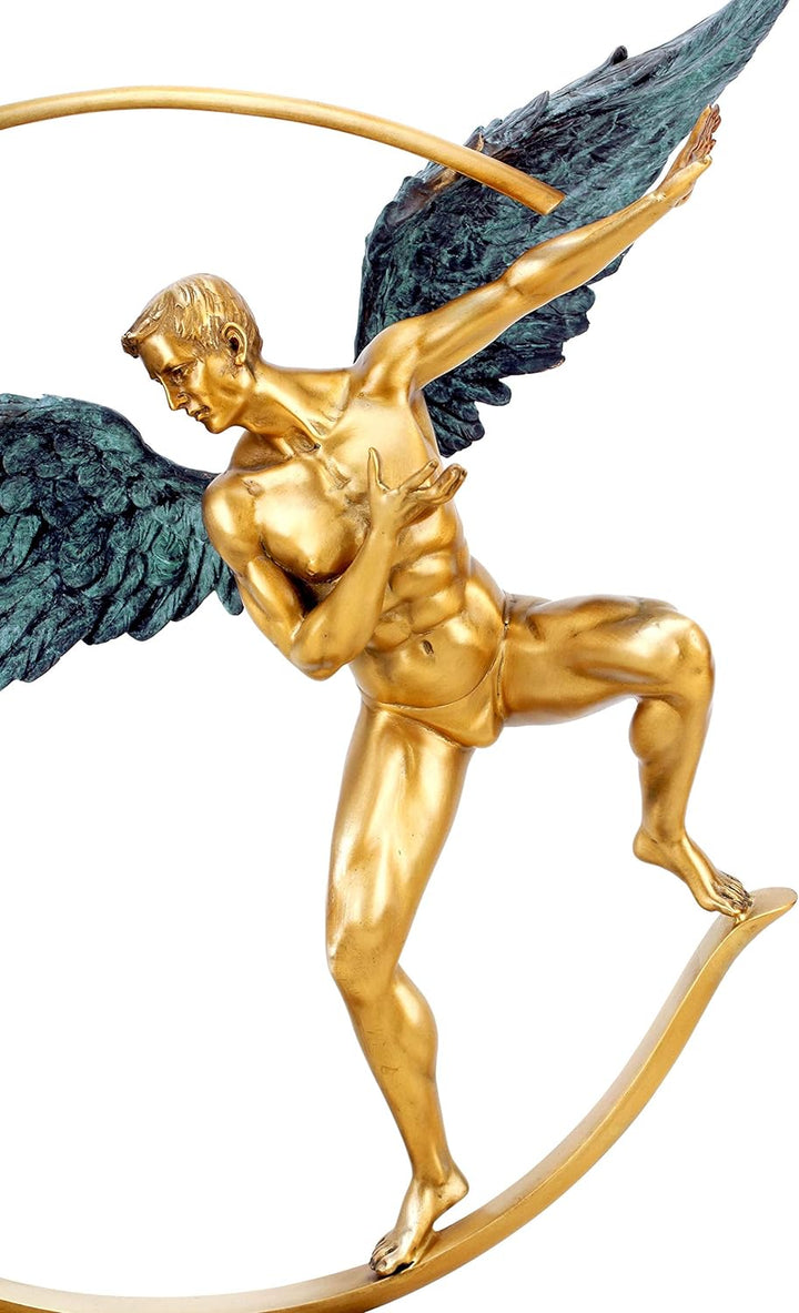 Kunst &amp; Ambiente - Guardian Angel - Limitierte Engelsfigur aus Bronze - Engel - signiert Martin Klei
