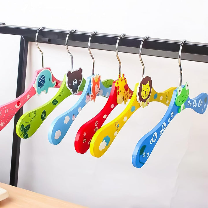 12 PCS Kleiderbügel - Puppenkleiderbügel - Bunte Kleiderbügel für Puppenschrank - Spielzeug Kleiders
