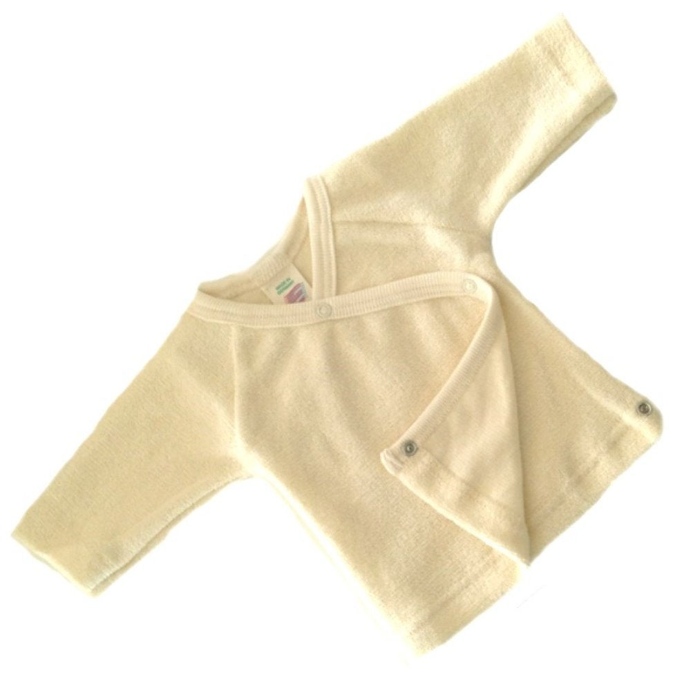 Baby Pulli Baumwolle-Frottee natur Gr. 62/68