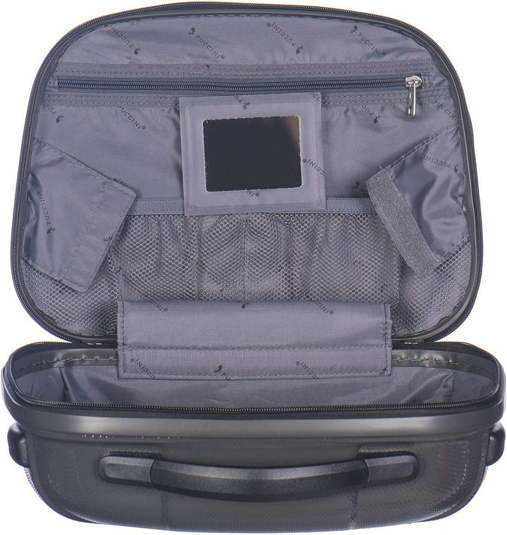Koffer Reisekoffer Hartschalen Reisegepäck Handgepäck Trolly Puccini® Beautycase Köfferchen Schminkk