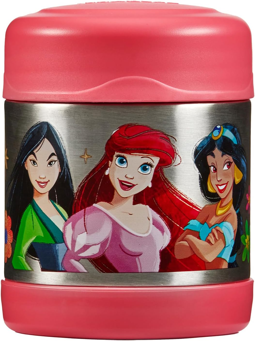 Thermos kids FUNTAINER Thermobehälter für Essen 300ml, Disney Prinzessinnen - Edelstahl, absolut dic