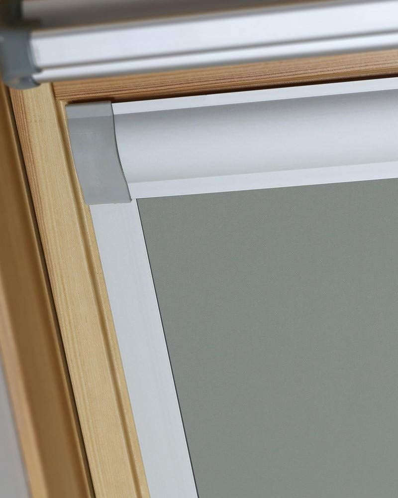 Bloc Skylight Rollo für Velux Dachfenster Blockout, Zinn, MK06 MK06 Für Velux Dachfenster Pewter, MK