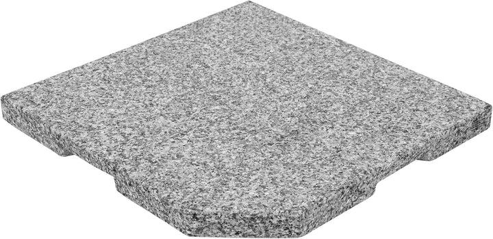 doppler SL-AZ Leichte Beschwerplatte 25 kg – Hochwertiger Natursteinsockel aus Granit – Für Schirmst