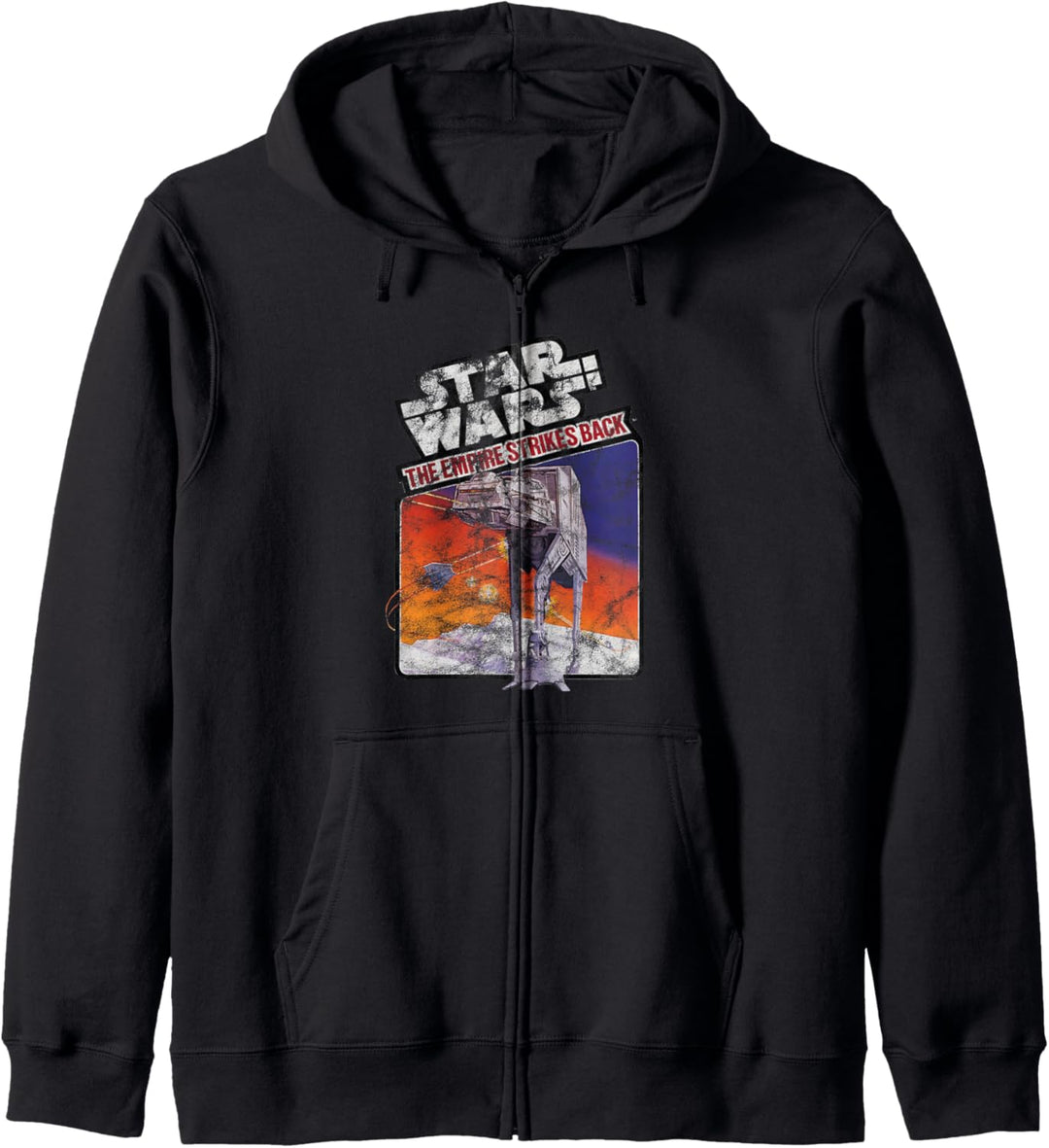 Star Wars The Empire Strikes Back AT-AT Poster Kapuzenjacke