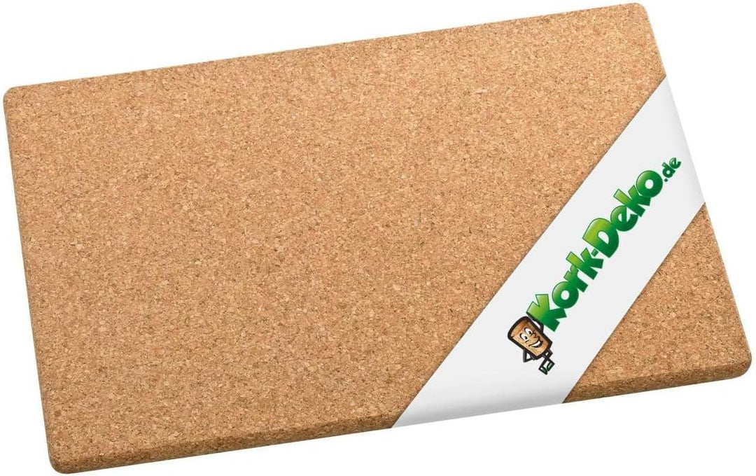 XXL Topfuntersetzer aus Kork | rechteckig: 45x30 cm | für extra grosse Töpfe, Auflaufformen, Pfannen