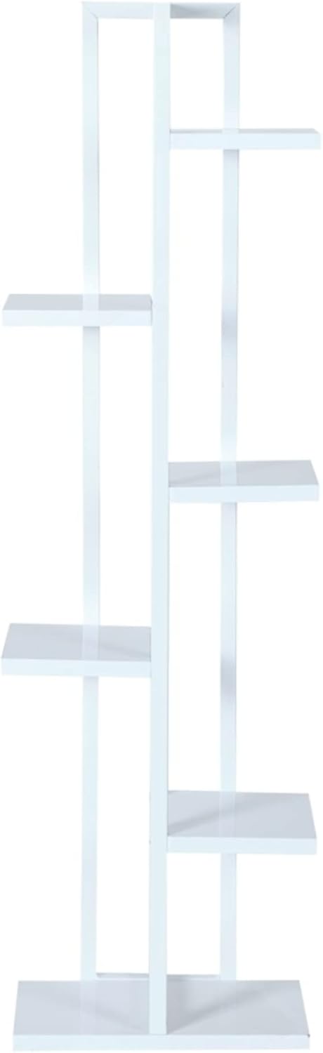 [en.casa] Blumenständer Tohmajärvi 6 Ebenen Blumenregal 120 x 34 x 21 cm Pflanzenständer Indoor Pfla