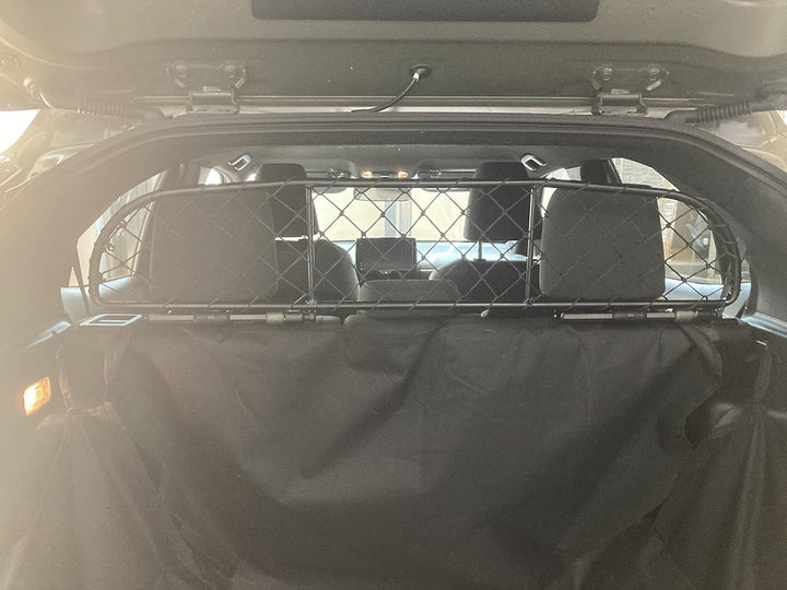 ERGOTECH Trenngitter Hundegitter für Toyota Yaris Cross, RDA65-XXS8, für Hunde und Gepäck
