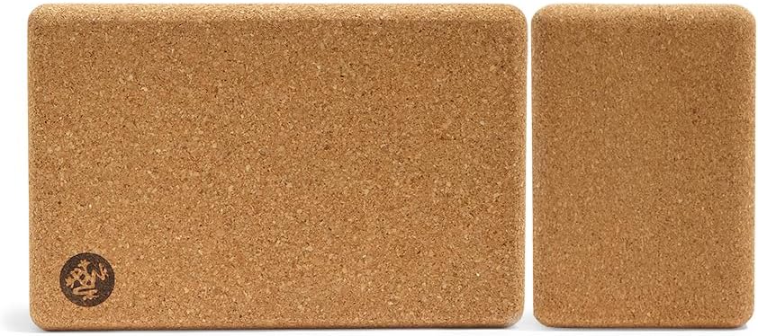Manduka Unisex-Erwachsene Cork Yoga-Block 4" x 6" x 9", 4" x 6" x 9"