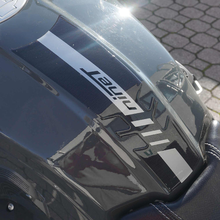 labelbike - 3D Aufkleber Motorrad Tankpad Schutz und Dekoration aus Harz kompatibel mit BMW R nineT