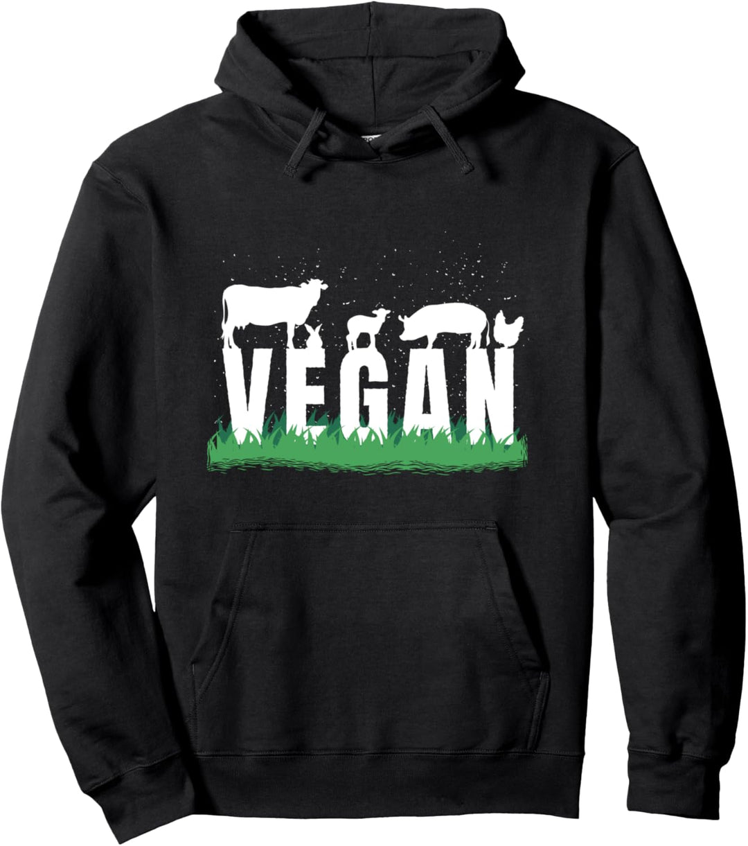 Tiere, vegan Pullover Hoodie