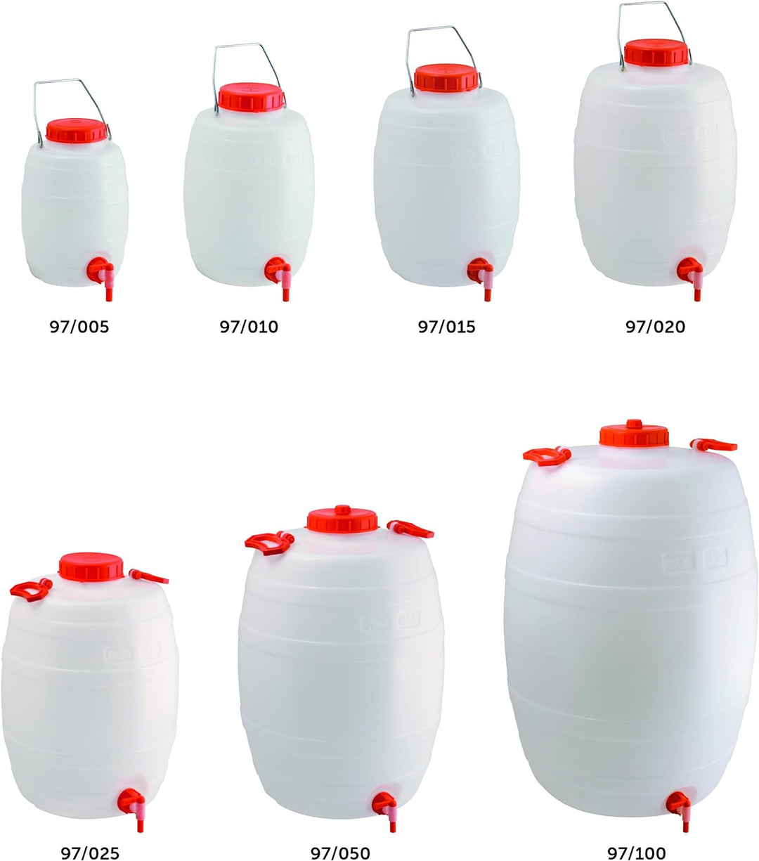 Ausavil2 Beg 97 050 Kanister Transv.liq Wein, 50 l, mit Hahn Eltex Ausavil