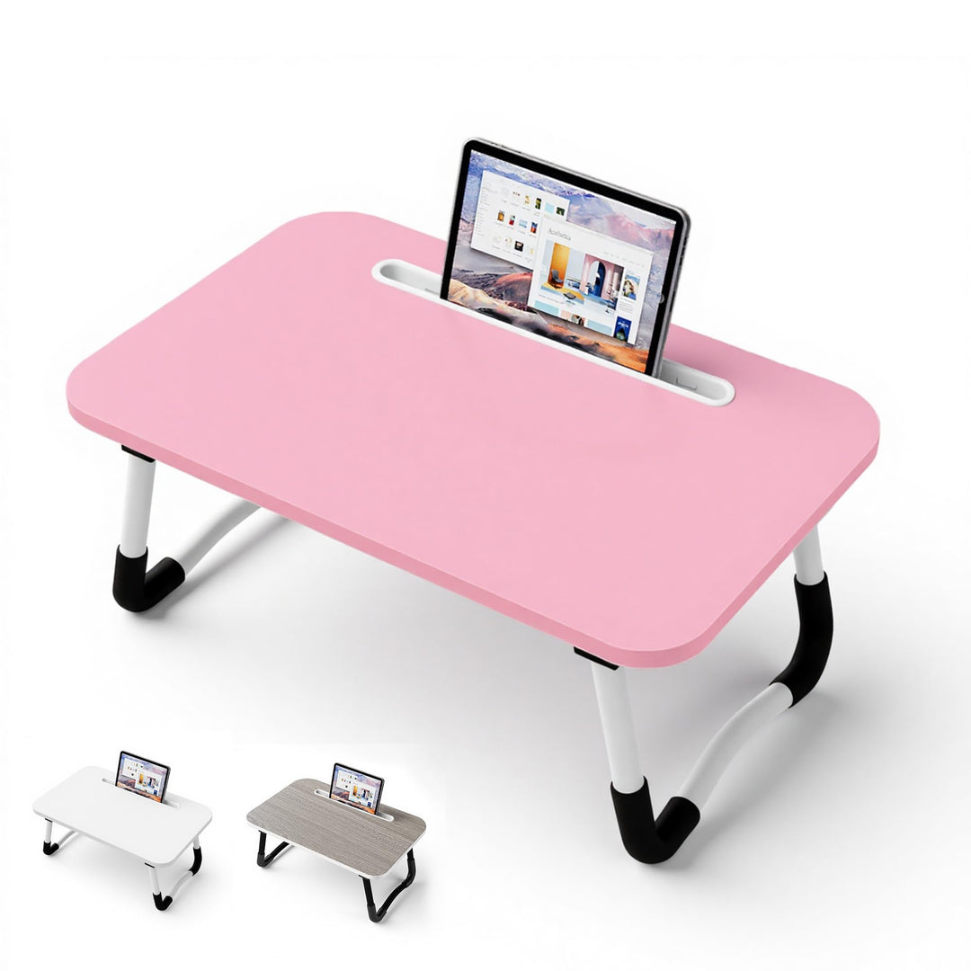 Small Laptop Bett Tisch - Laptoptisch 48 x 30 cm als Frühstückstablett, zum Essen, Lesen, Schreiben,