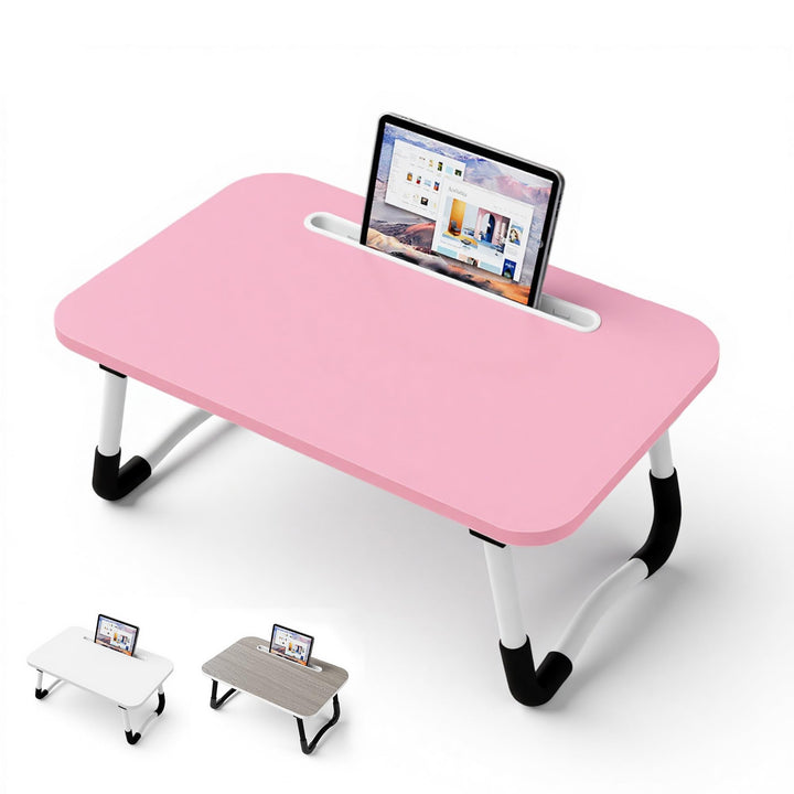 Small Laptop Bett Tisch - Laptoptisch 48 x 30 cm als Frühstückstablett, zum Essen, Lesen, Schreiben,