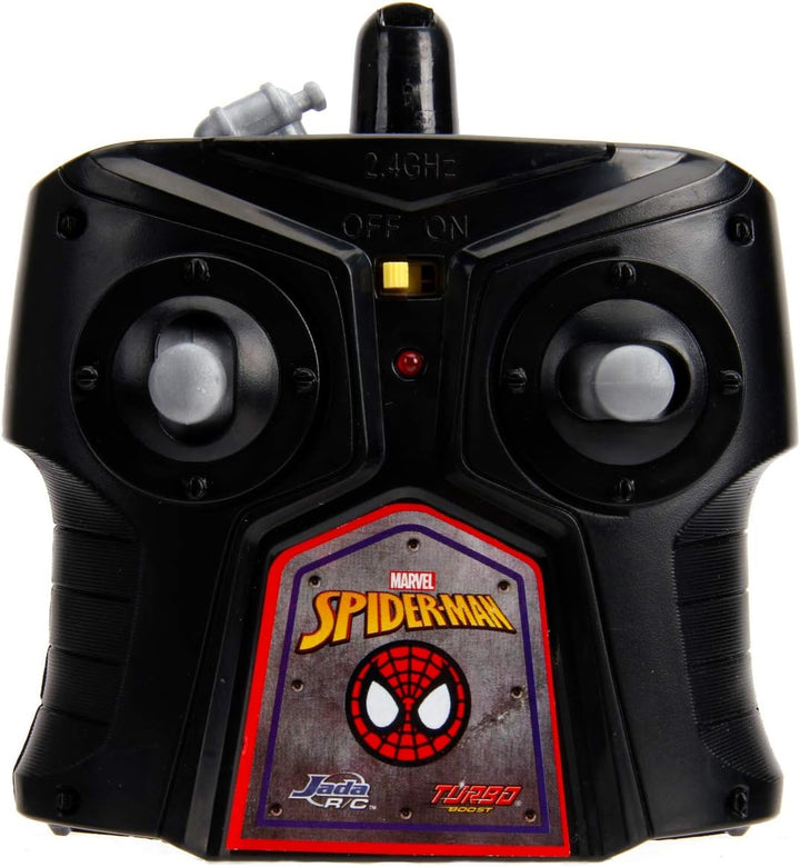 Jada Toys 253228000 Spider Marvel RC Spiderman, Buggy, Ferngesteuertes Auto, Turbofunktion, 2-Kanal