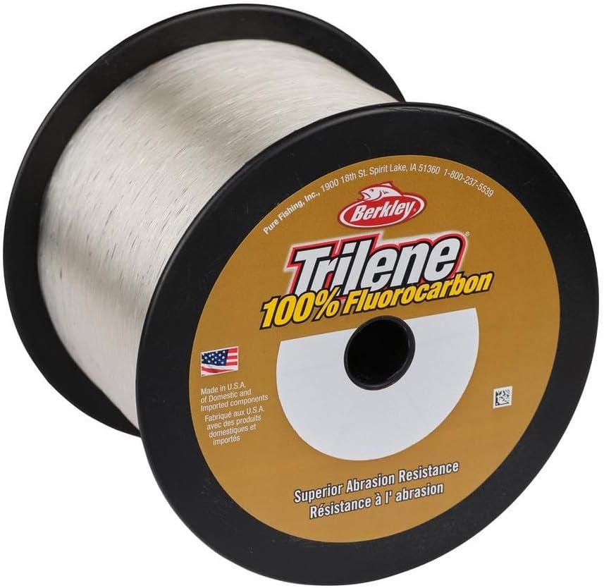 Berkley Trilene Professionelle Fluorkohlenstoff-Service-Spule 2000-Yard/10-Pound durchsichtig, 2000-
