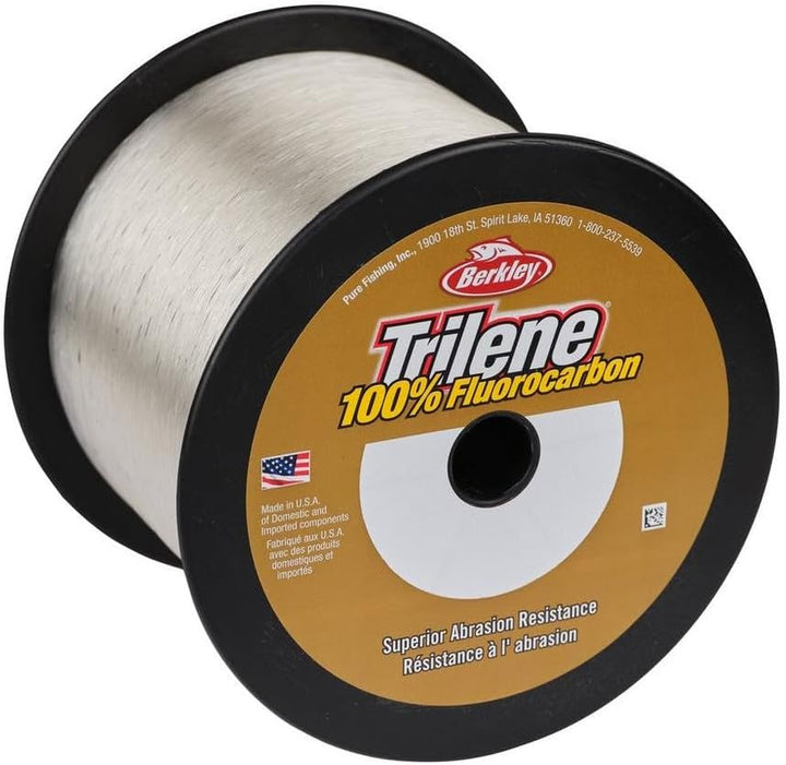 Berkley Trilene Professionelle Fluorkohlenstoff-Service-Spule 2000-Yard/10-Pound durchsichtig, 2000-