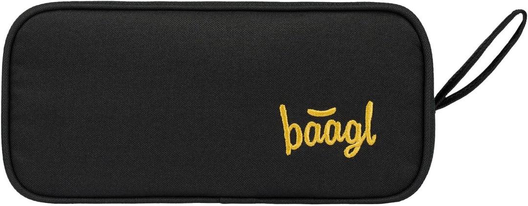 Baagl Federmäppchen Turnbeutel Set 2-teilig Jungen Mädchen Schule - Gold | Ein robuster Gymsack und