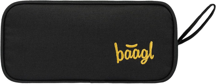 Baagl Federmäppchen Turnbeutel Set 2-teilig Jungen Mädchen Schule - Gold | Ein robuster Gymsack und