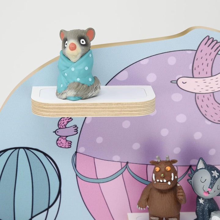stadtecken Kinder Regal für Musikbox I Geeignet für die Toniebox und ca. 35 Tonies I Perfekte Aufbew