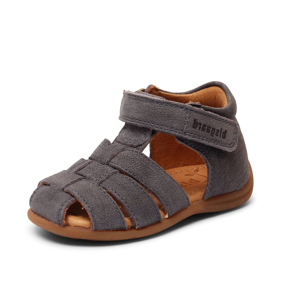 Bisgaard Unisex Kinder Carly Sandal 23 EU Blau, 23 EU Blau