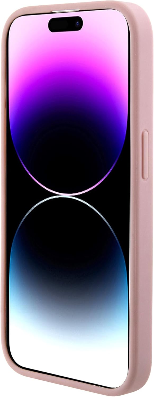 CG MOBILE Guess Fixed Glitter Hülle für iPhone 15 Pro Max (Pink) rose, rose