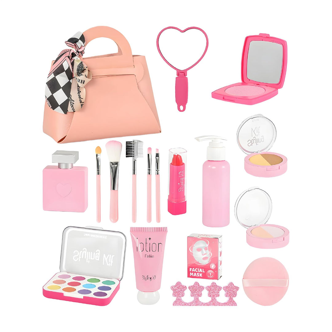 Spiel Make-up Set - Realistisches Rollenspiel-Spielzeug - Kinder Spiel Makeup für Mädchen,Für Mädche