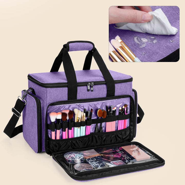 BAFASO Kosmetiktasche , Aufbewahrung für Kosmetika, Kosmetik Organizer für Make Up Set, Tasche für D