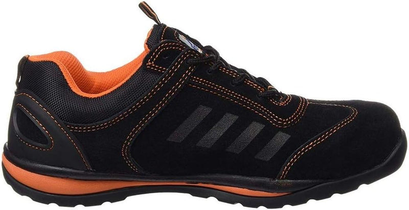 Portwest Steelite Lusum Sicherheits-Trainer S1P HRO, Grösse: 36, Farbe: Orange, FW34ORR36 36 EU Oran