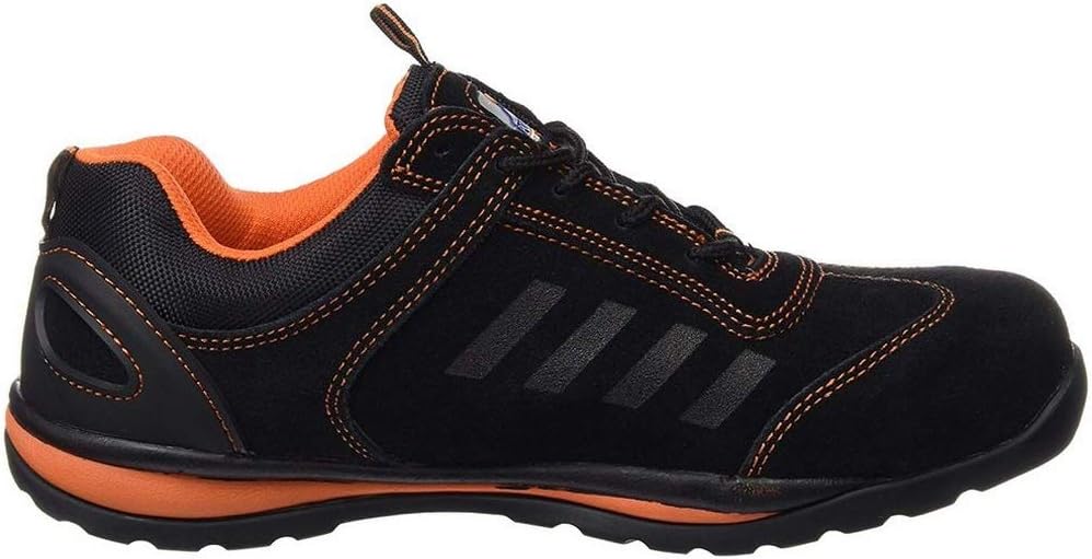 Portwest Steelite Lusum Sicherheits-Trainer S1P HRO, Grösse: 38, Farbe: Orange, FW34ORR38 38 EU Oran