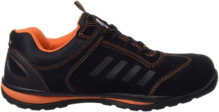 Portwest Steelite Lusum Sicherheits-Trainer S1P HRO, Grösse: 38, Farbe: Orange, FW34ORR38 38 EU Oran