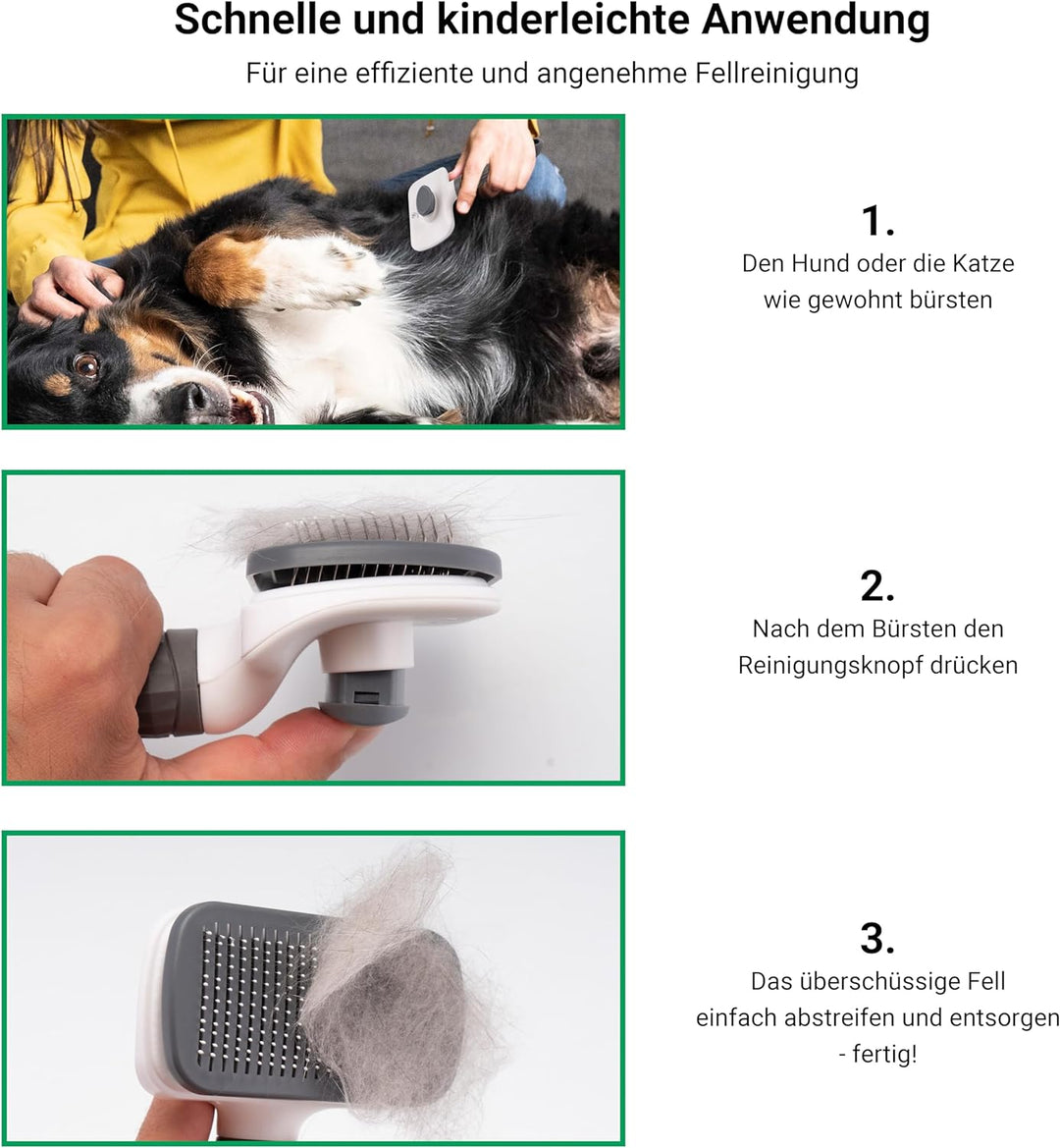 FinoPet Katzennetz für Balkon 8x3 Meter transparent mit Katzenbürste inklusive Befestigungsmaterial,