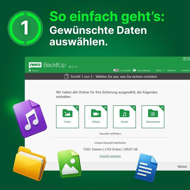 Nero Testsieger Datensicherung Software - Backup erstellen, Auto-Backup, Cloud-Sicherung, Datenrettu