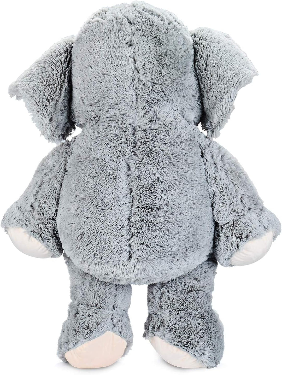 IKASA Grosser Elefant Stofftier Riesenelefant Plüschtiere für Kinder (Grau, 100cm), Elefant