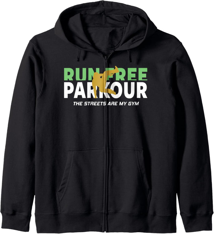 Freerunner - Freerunning - Traceur - Parkour Kapuzenjacke