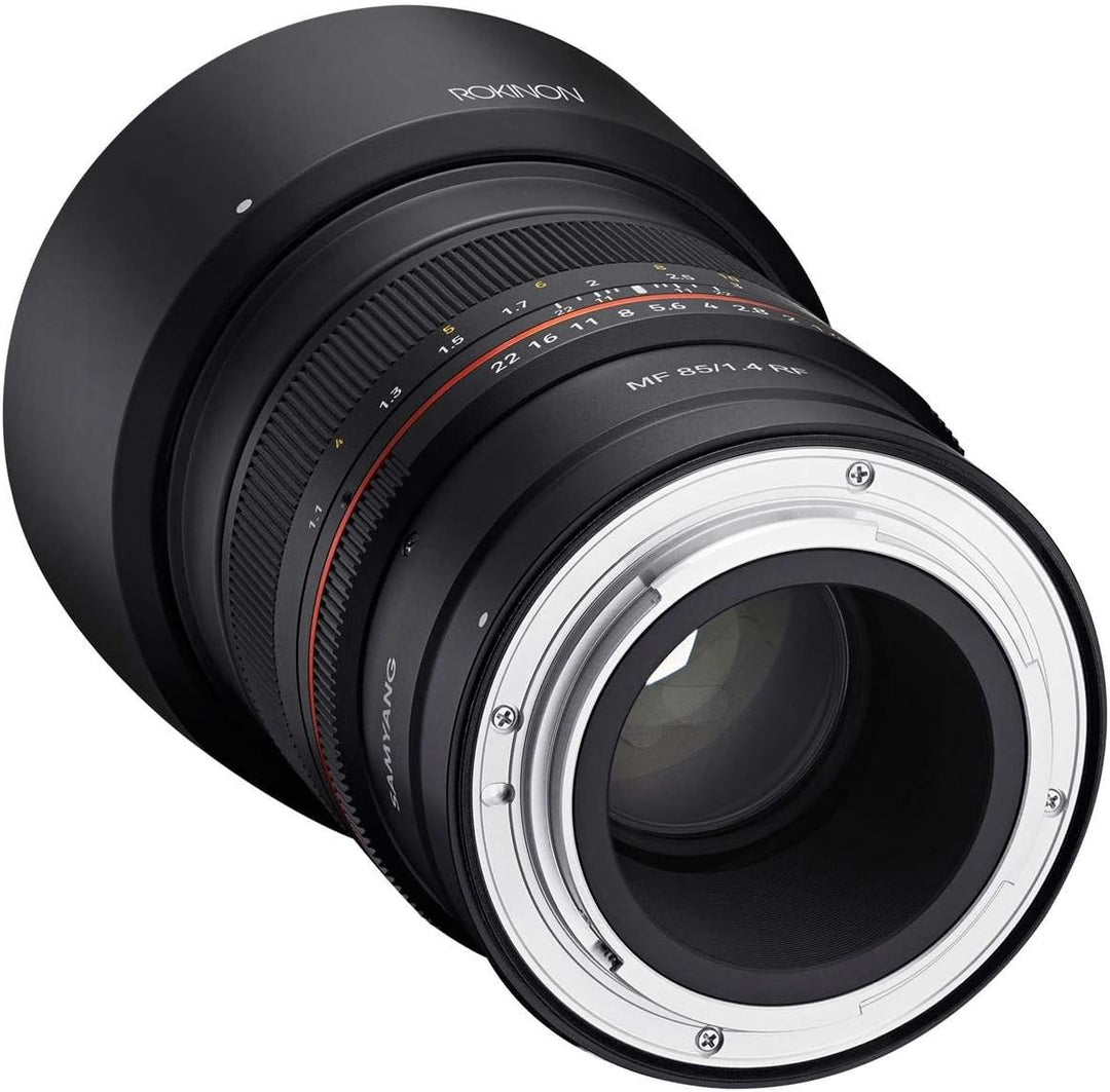 ROKINON 85 mm F1.4 High-Speed-Teleobjektiv für spiegellose Canon R Kameras