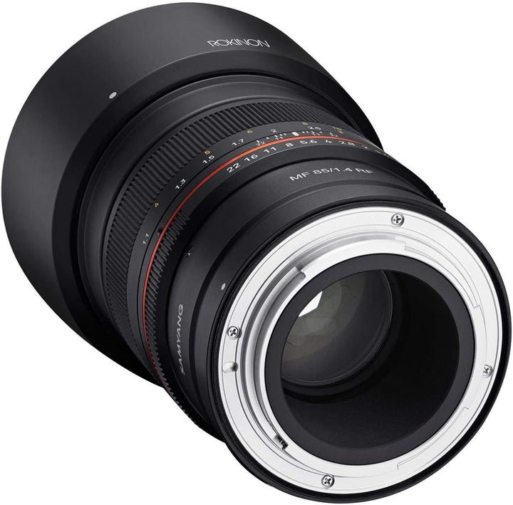 ROKINON 85 mm F1.4 High-Speed-Teleobjektiv für spiegellose Canon R Kameras