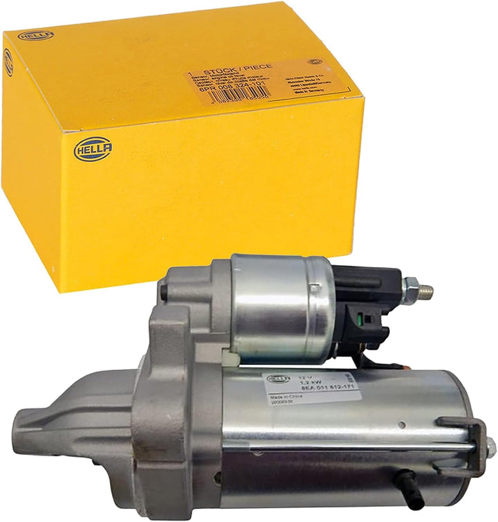 HELLA - Starter/Anlasser - 12V - 1.2kW - für u.a. Toyota Aygo (_B4_) - 8EA 011 612-171