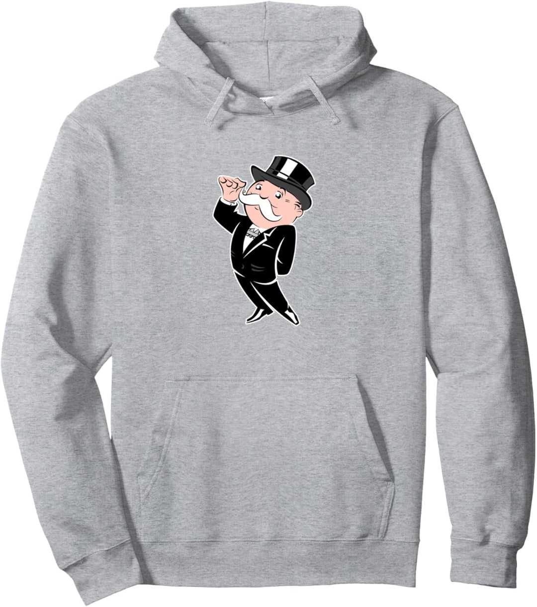 Monopoly Rich Uncle Pennybags Portrait Pullover Hoodie