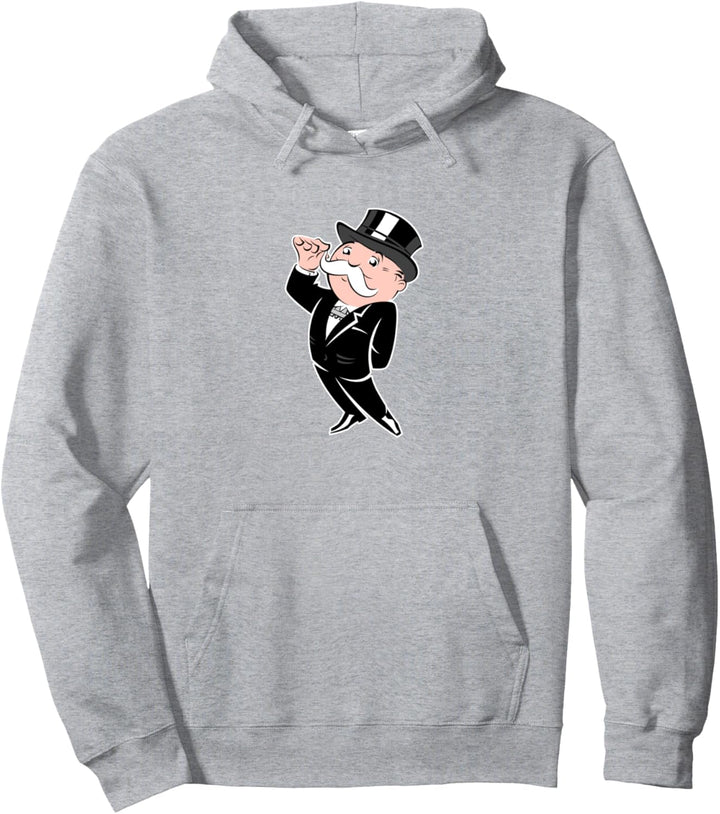 Monopoly Rich Uncle Pennybags Portrait Pullover Hoodie
