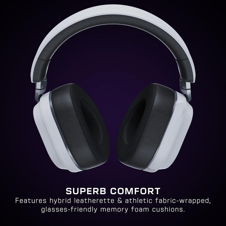 Turtle Beach Stealth 700 Kabelloses Multiplattform-Headset für PS5, PS4, PC und Mobilgeräte, Weiss G