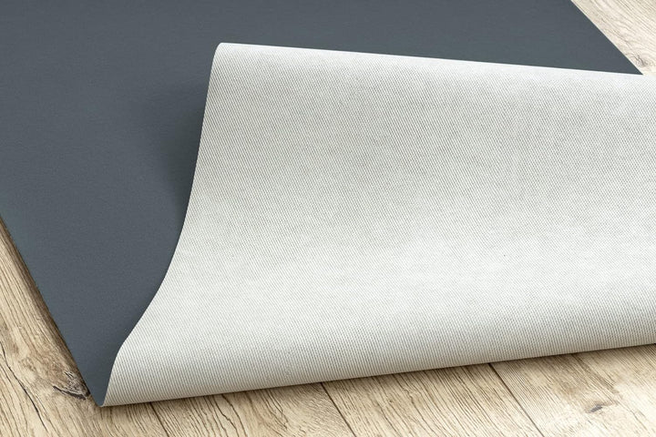 rugsx Teppich Antirutsch Rumba einfarbig Graphit 130x200 cm 130x200 cm Rumba Graphit, 130x200 cm Rum