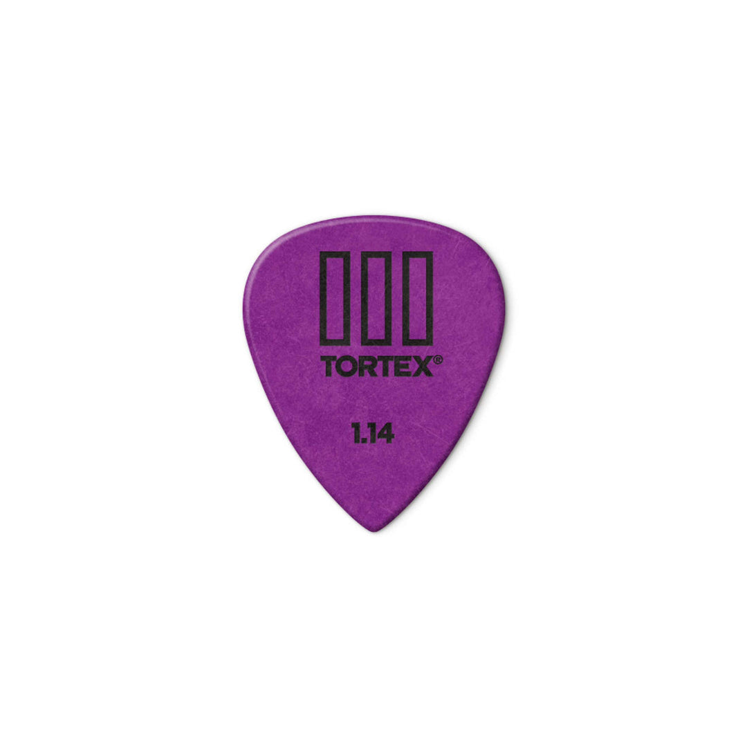 Médiators Jim Dunlop 1,14mm Tortex TIII 1,14mm sachet de 72 Sachet de 72 1,14mm, Sachet de 72 1,14mm