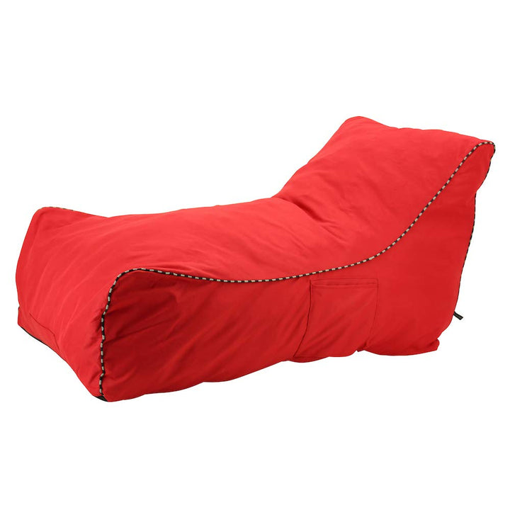 Happy Home Company 11414 Bean Bag Liege Sitzsack 110 cm- ROT