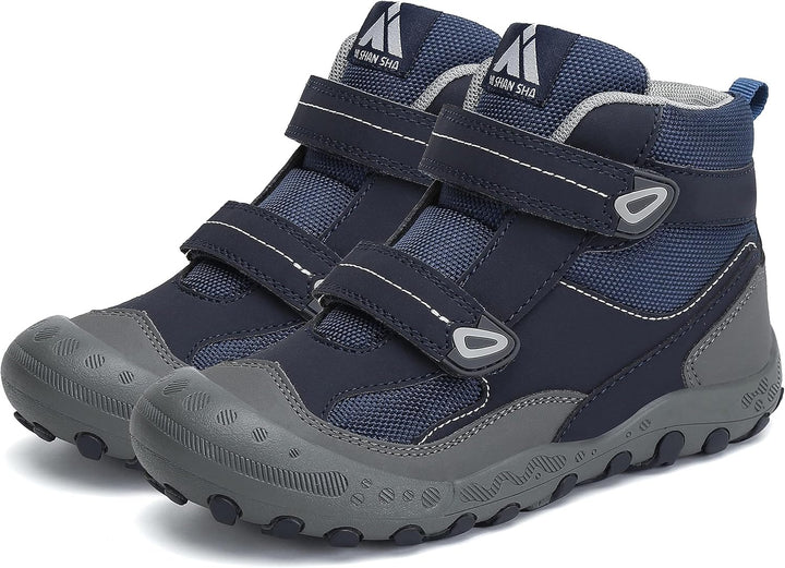 Mishansha Kinder Wanderschuhe rutschfest Leicht Trekking Wanderstiefel für Jungen Mädchen Gr.24-38 K